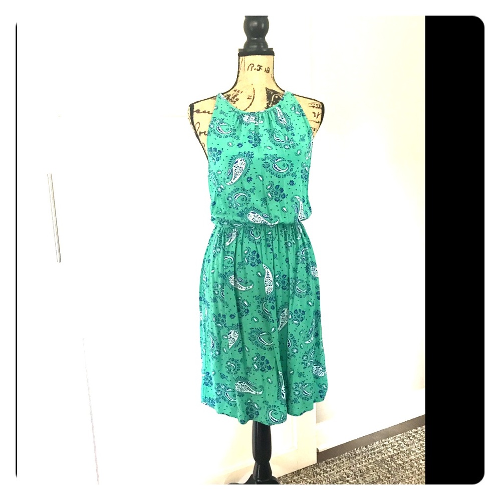 Real paisley dress 👗